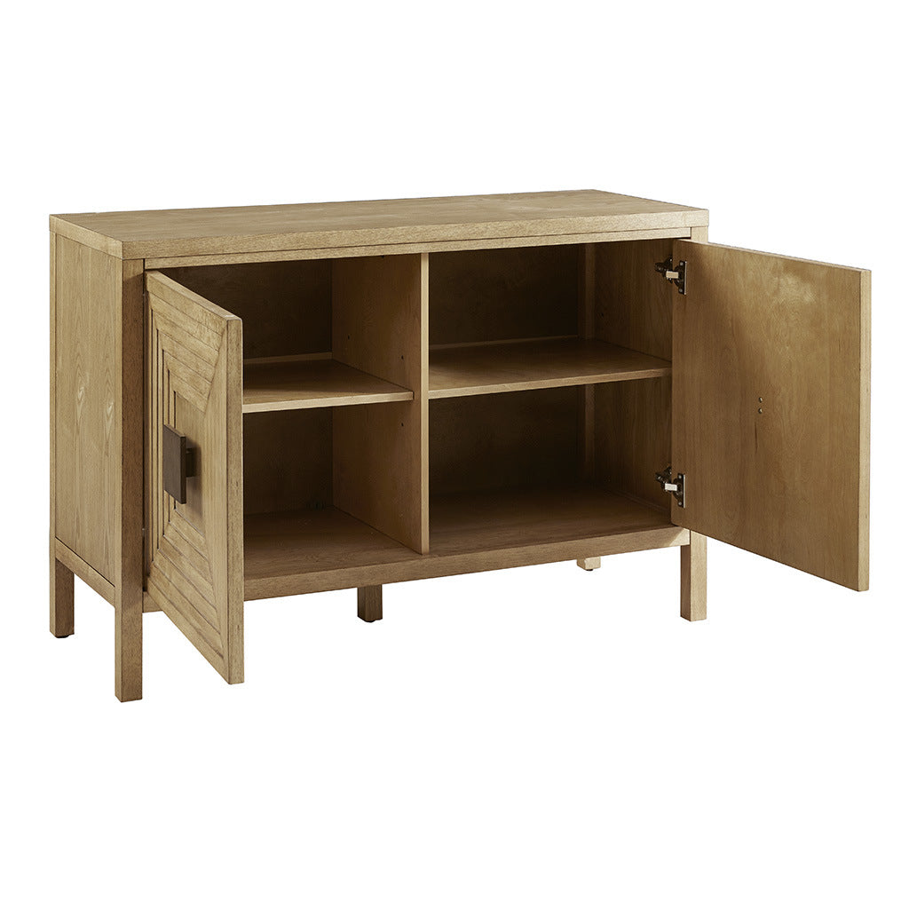 Paige 2-door Accent Cabinet With Adjustable Shelves - As Pic