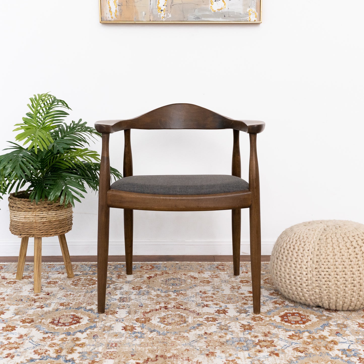 Kelly Mid-century Modern Dining Chair - As Pic
