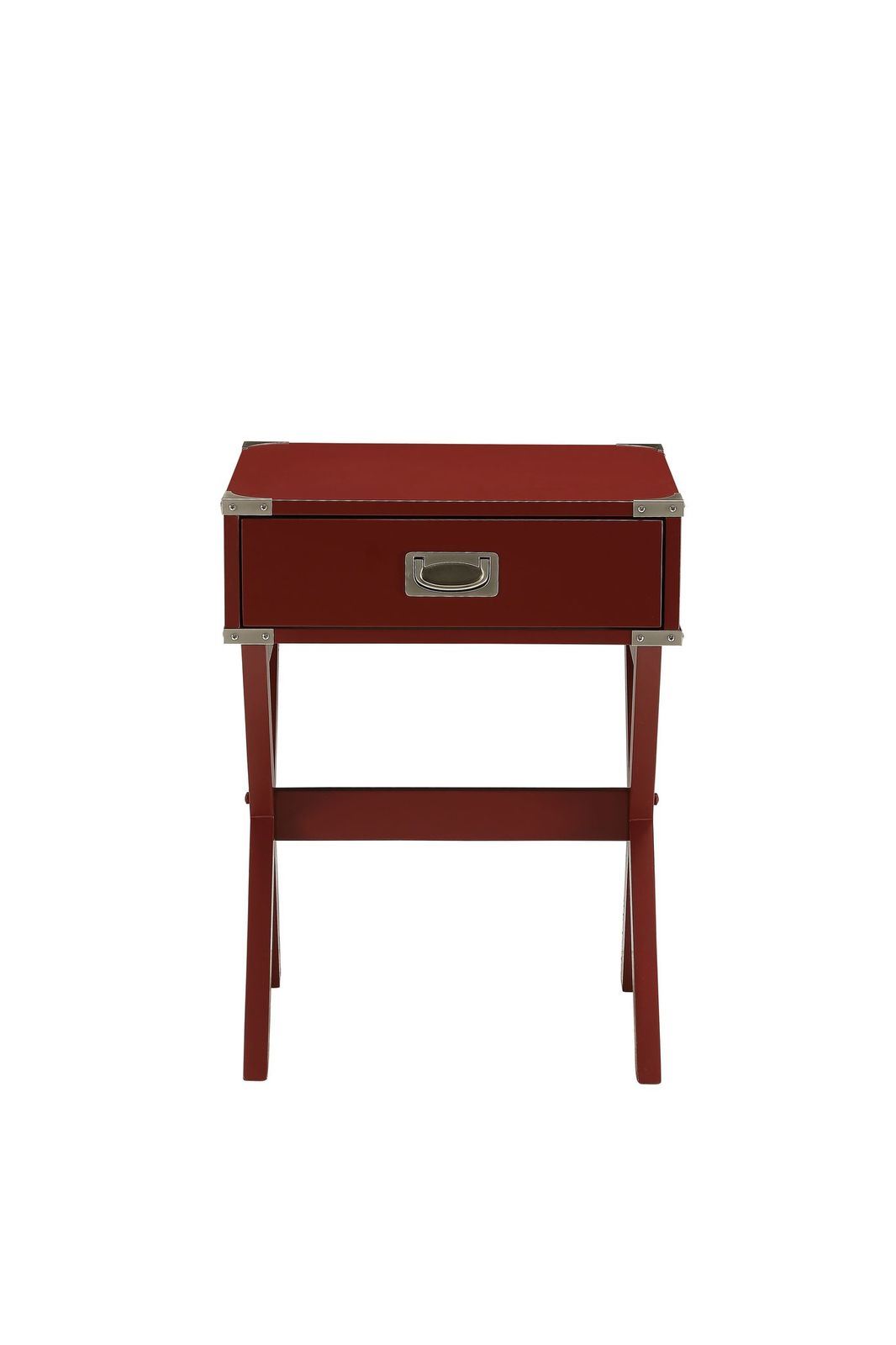 Babs End Table In Red