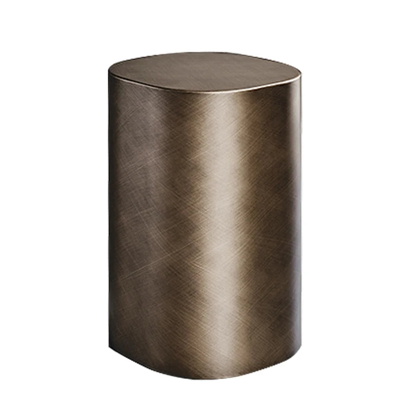 Metal side table