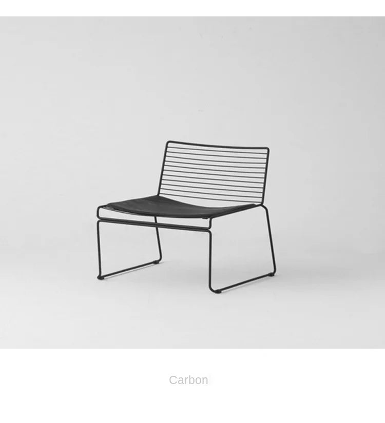 Leisure Chair With Linear Back and Seat