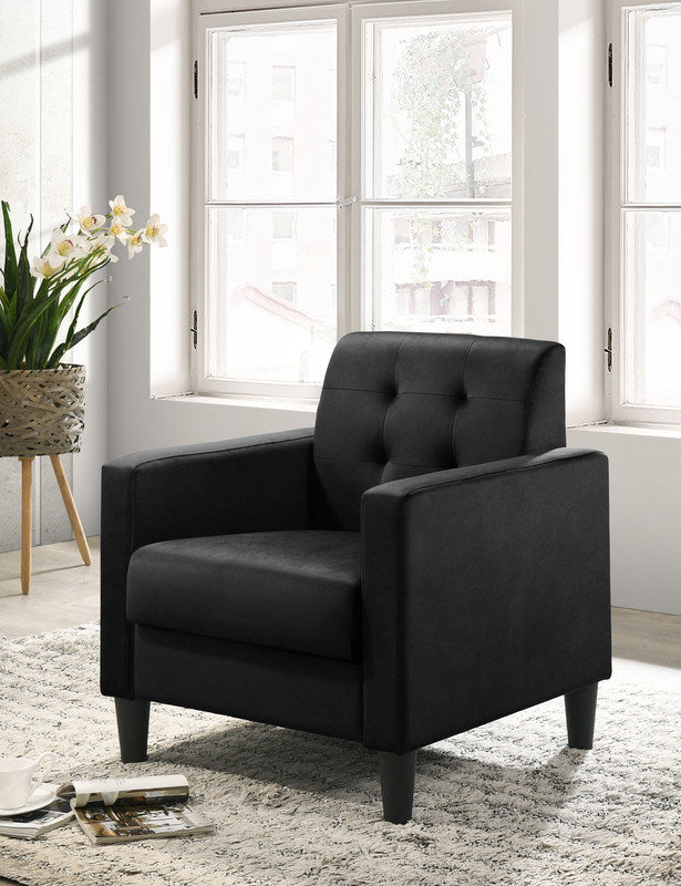 Tufted Back Accent Chair