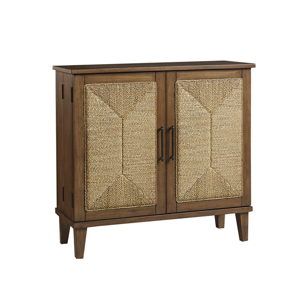 Seagate Handcrafted Seagrass 2-door Accent Chest - As Pic