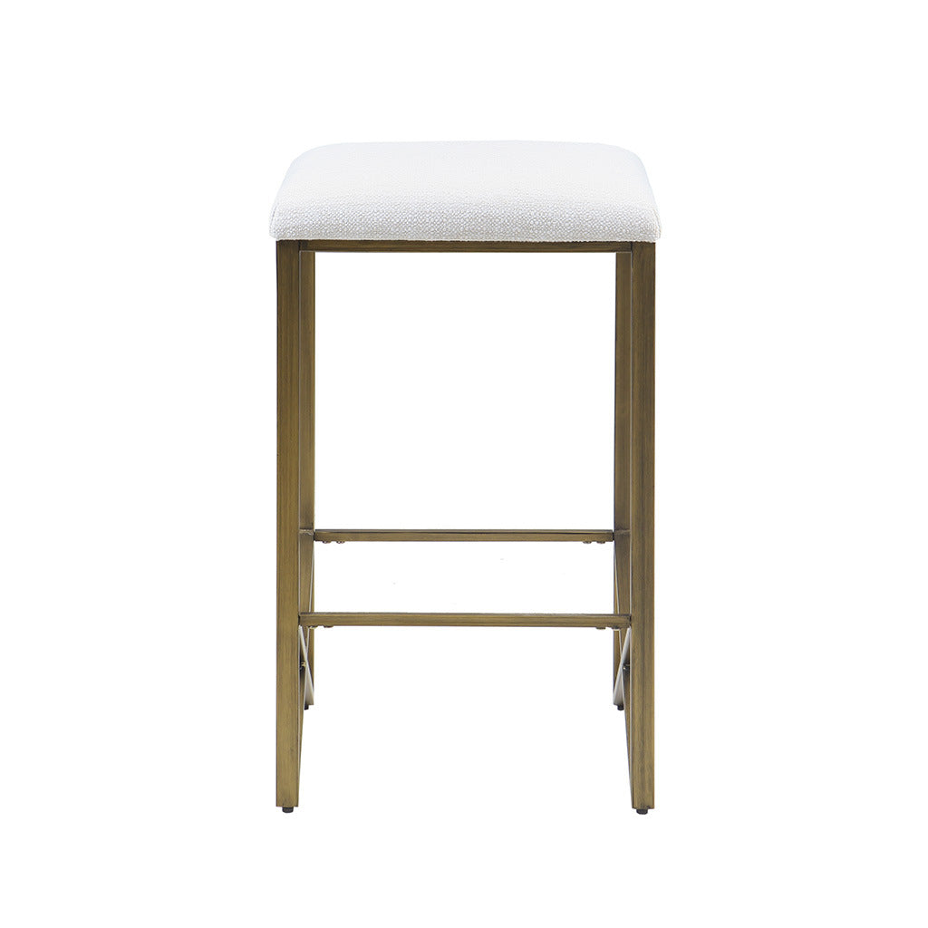 Backless Upholstered Counter Stool