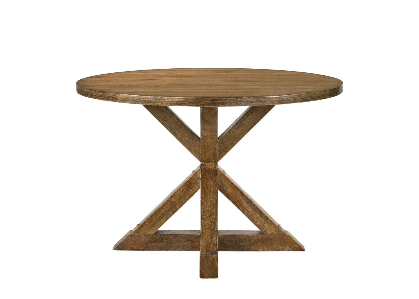 Wallace Ii Dining Table; Weathered Oak 72310 - As Pic