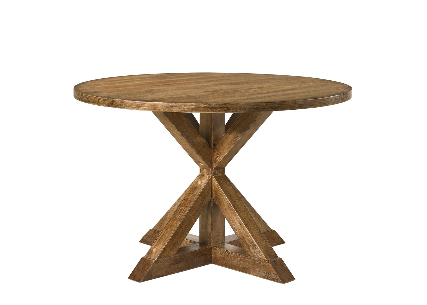 Wallace Ii Dining Table; Weathered Oak 72310 - As Pic