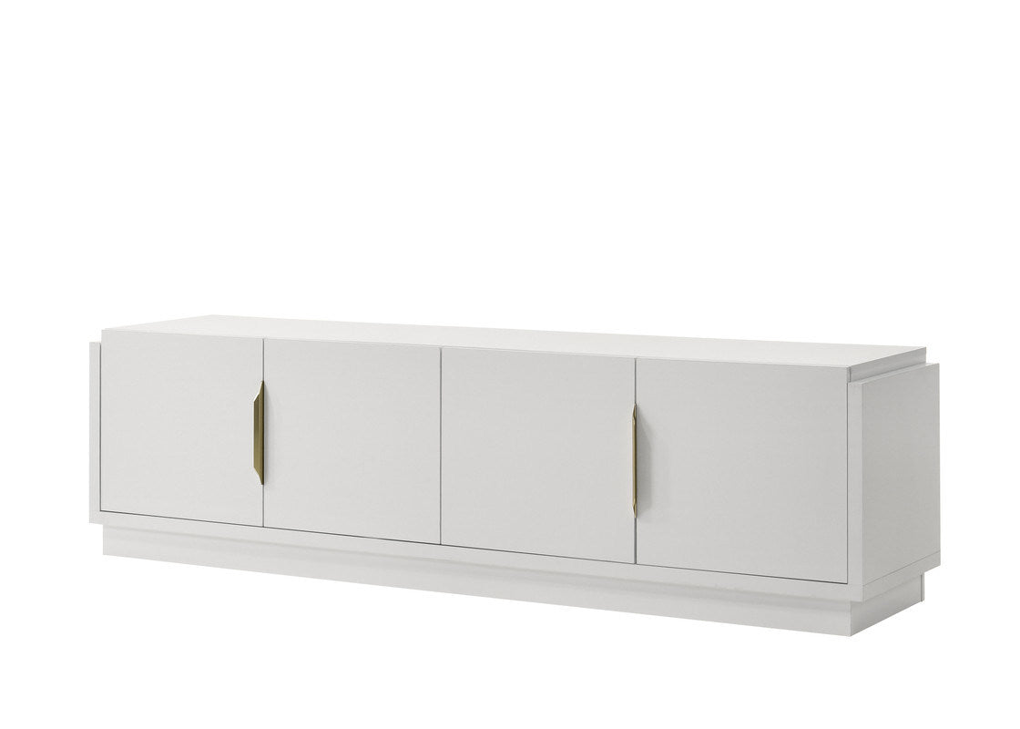 Palmer 70"w White 4-door Tv Stand