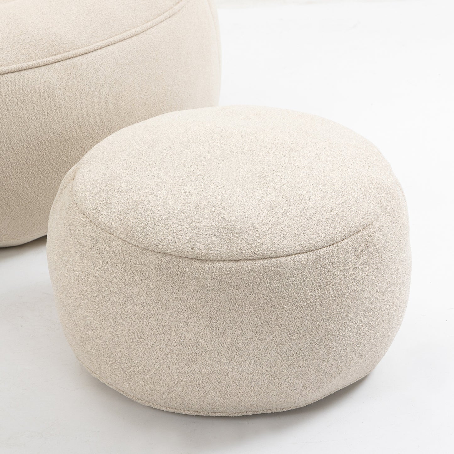 Bean Bag Sofa Chair With Footrest