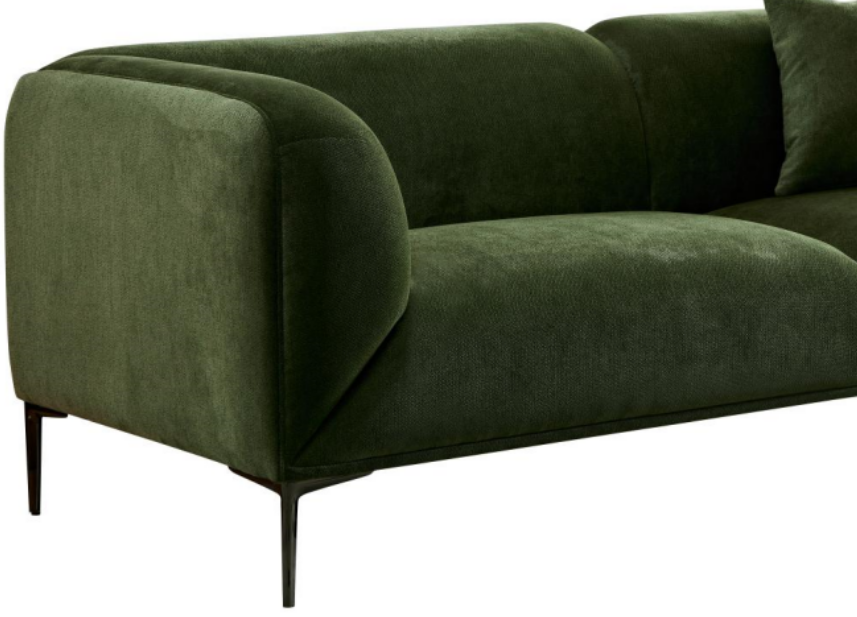 Wks2g Green Sofa Can Be Placed In The Studio, Living Room, Attic Multiple Scenes, Style Modern Simple Fashion, Size 89.37* 35.43* High 28.74 Inches - As Pic