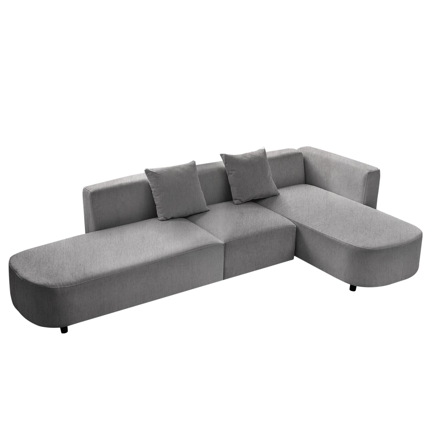 U-style Luxury Modern Style Living Room Upholstery Sofa - As Pic