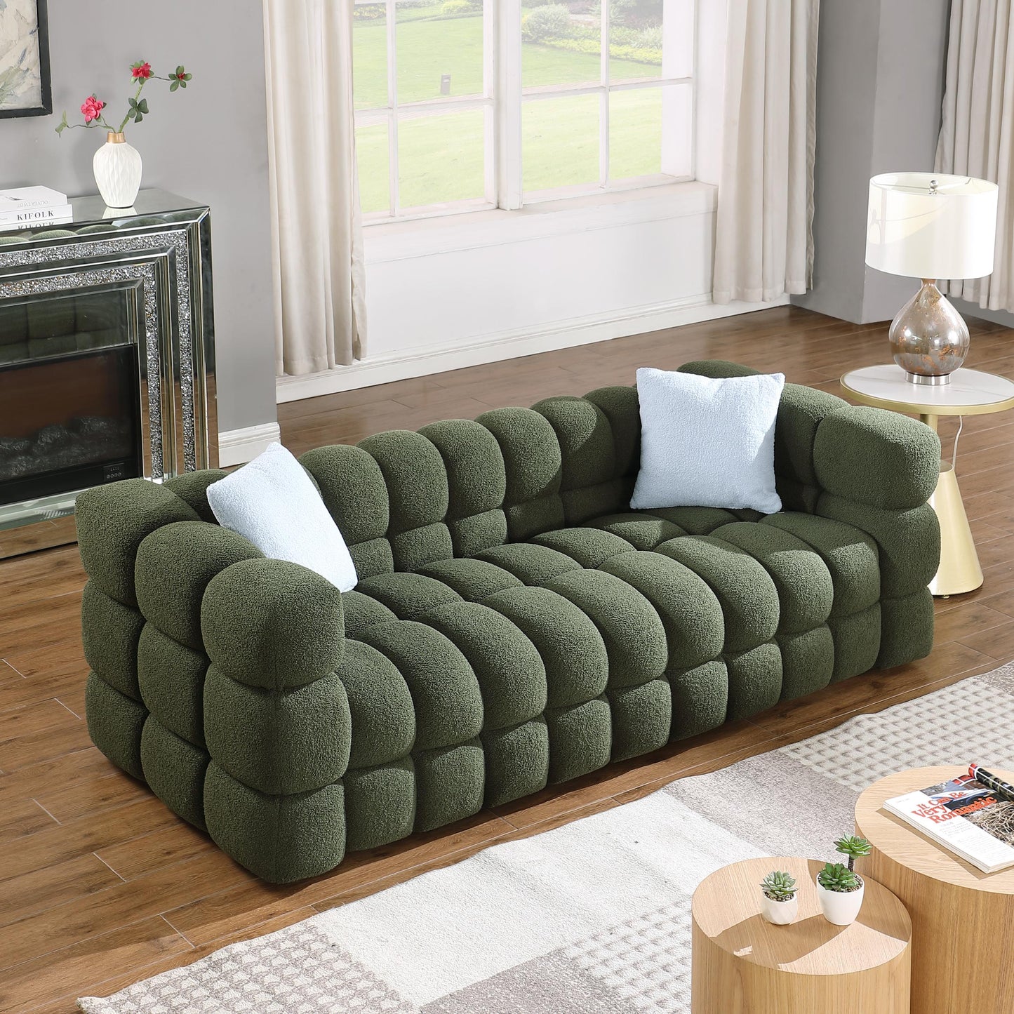 Marshmallow Boucle Sofa