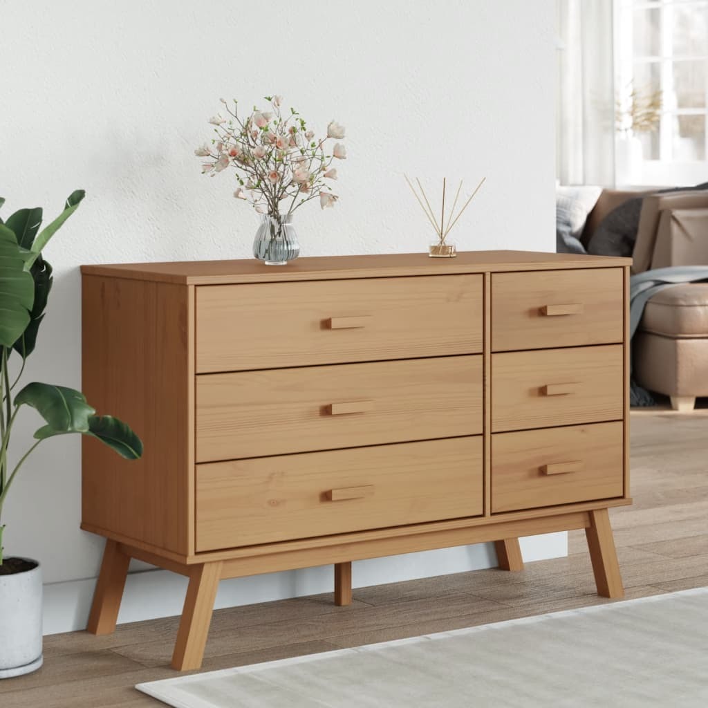 Solid Wood Pine Dresser