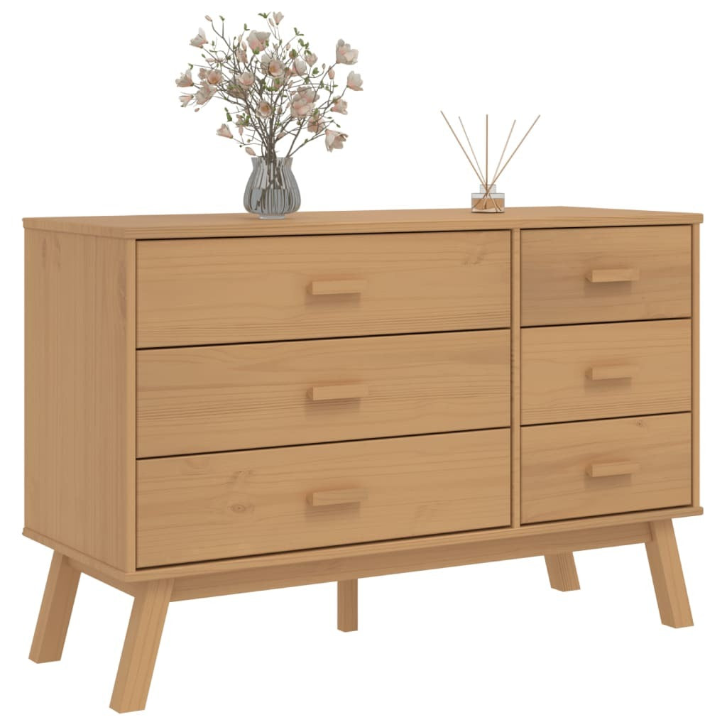 Solid Wood Pine Dresser