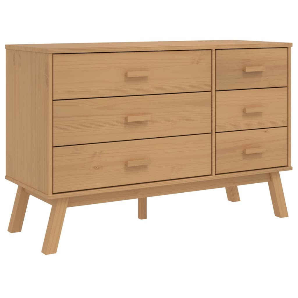 Solid Wood Pine Dresser