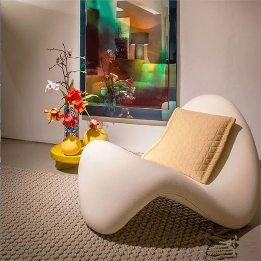 Italian Minimalist Lazy Sofa Chair