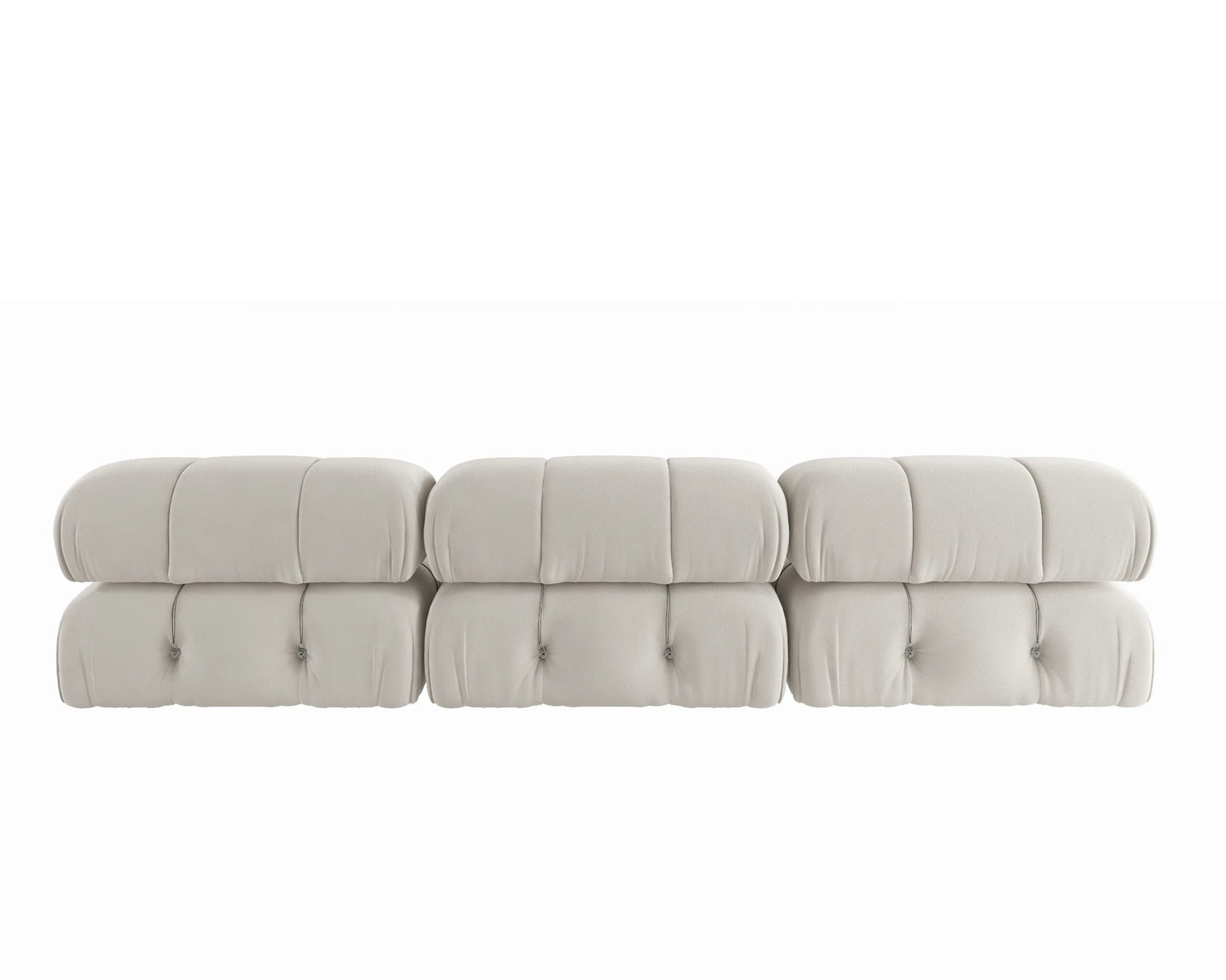 Modular Velvet Sectional Sofa