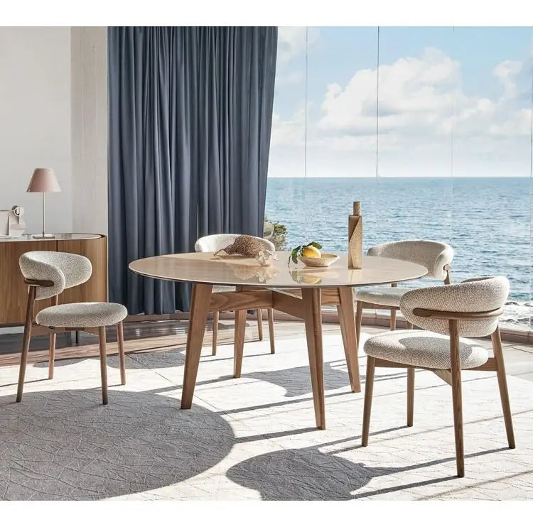 Modern Nordic Solid Wood Dining Chair