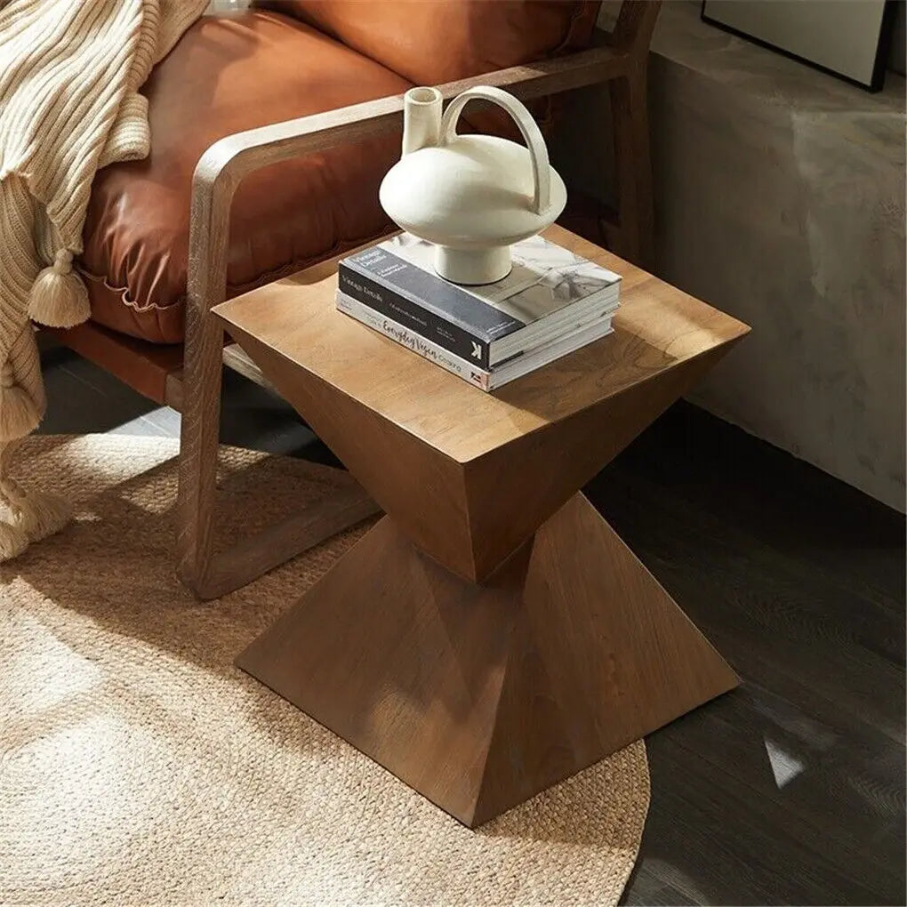 LUVODI Lightweight Concrete Accent Table