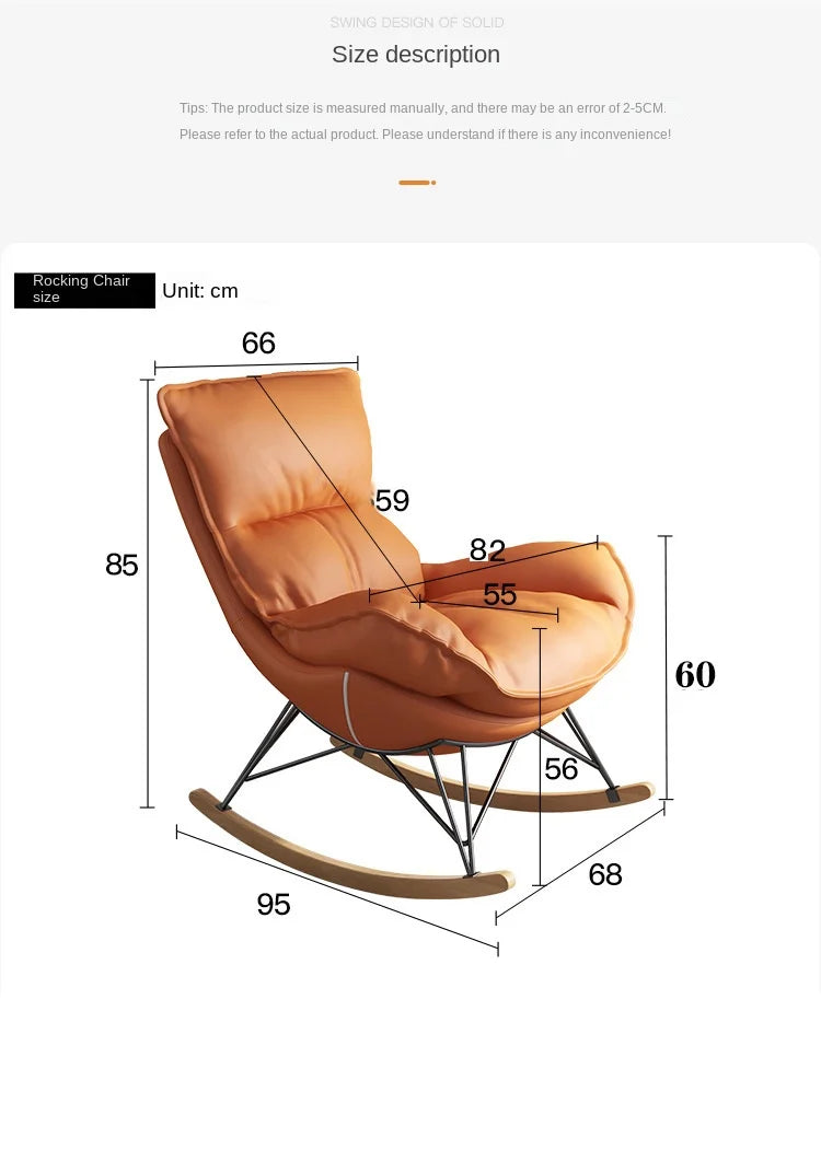 Lazy Leisure Rocking Chair Recliner