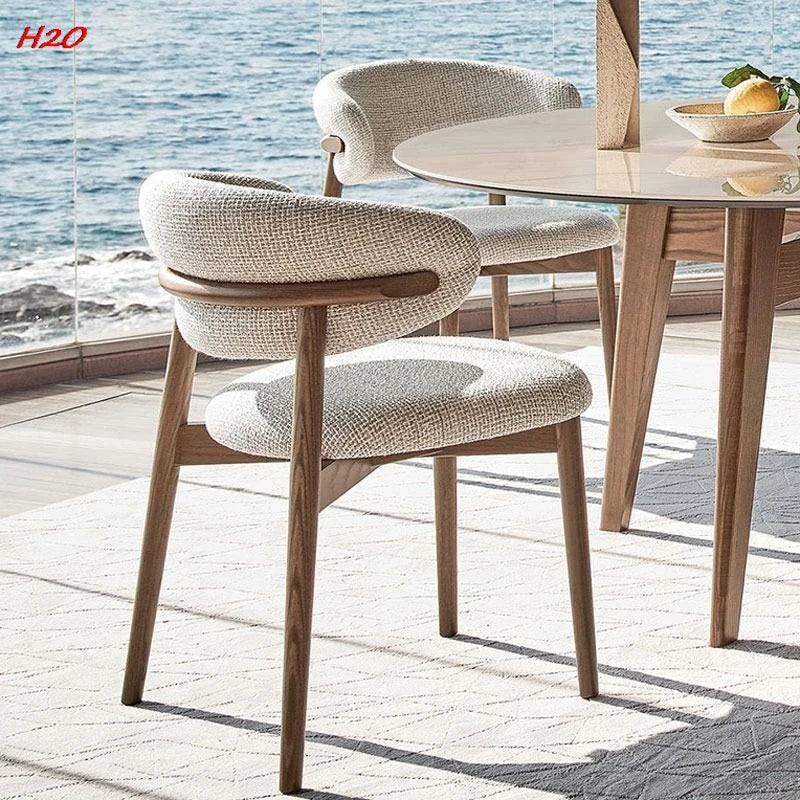 Modern Nordic Solid Wood Dining Chair