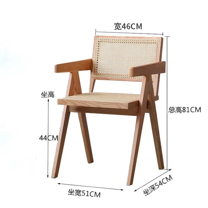 Italian A Frame Armrest Chair