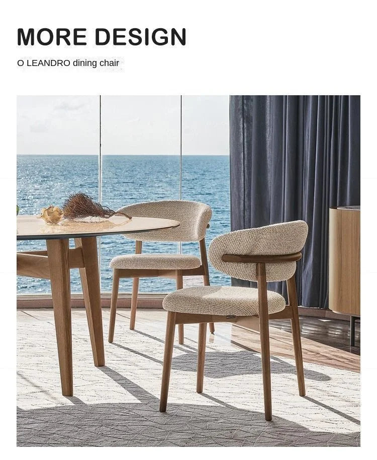 Modern Nordic Solid Wood Dining Chair